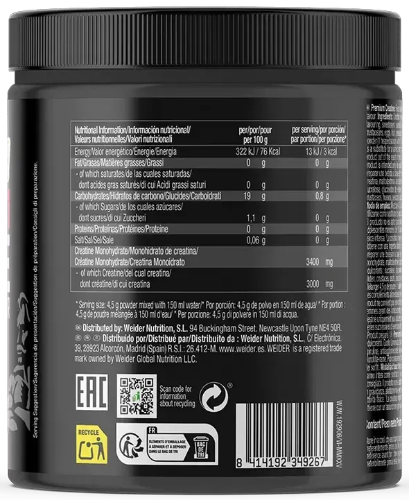 Weider Premium Creatine 100% Creapure